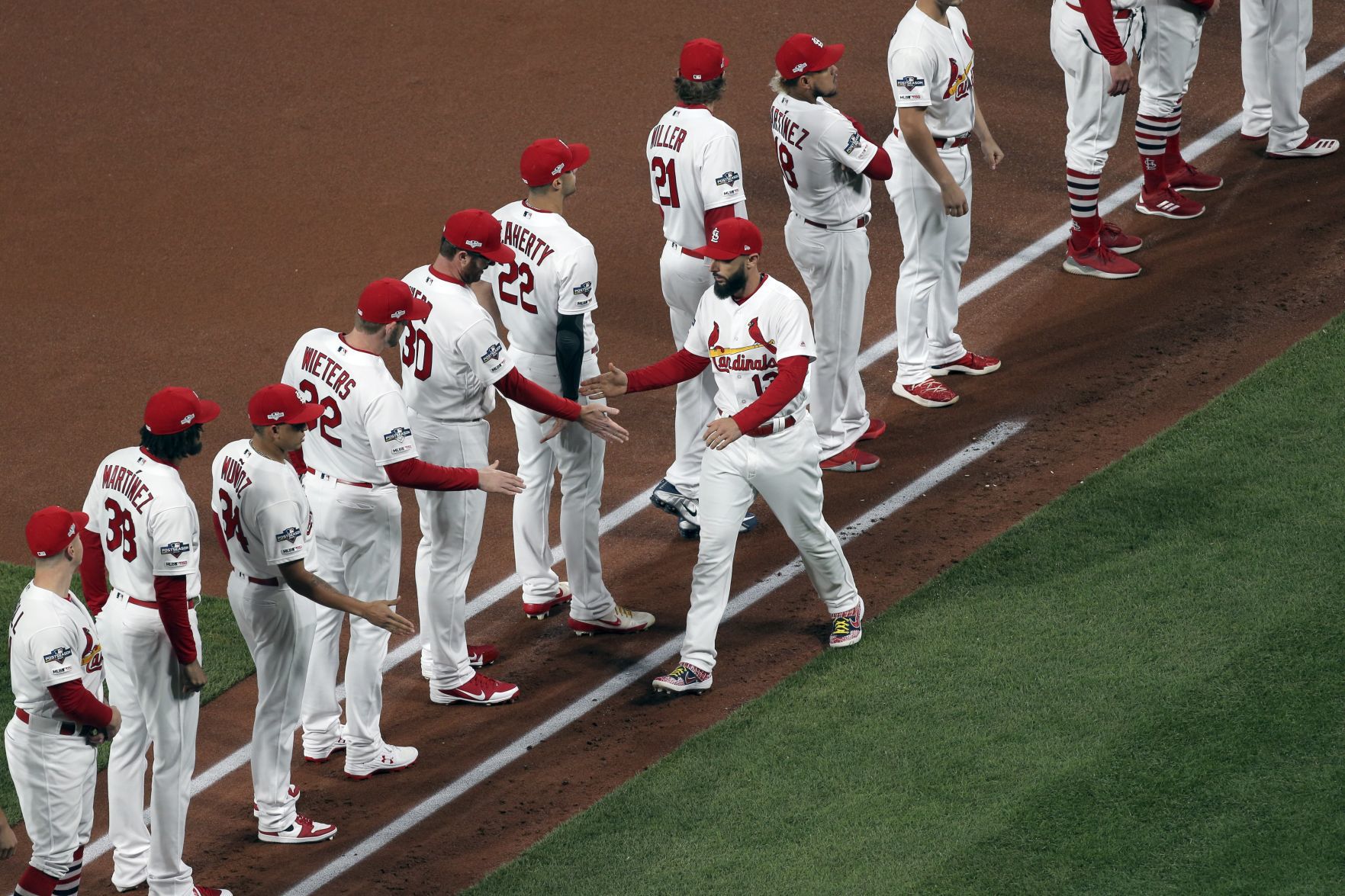 St. Louis Cardinals v. Washington Nationals in NLCS Game 1